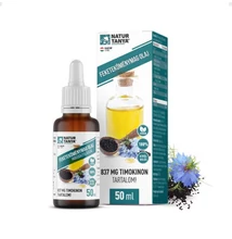 Natur Tanya® 100% fekete köménymag olaj hidegsajtolással, igazolt 837mg timokinon tartalommal, külsőleg, belsőleg 50ml
