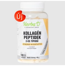 Kollagén peptid 2-es típusú étrend-kiegészítő 100 db zselatin kapszula 
