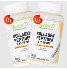 Kollagén peptid 2-es típusú étrend-kiegészítő 100 db zselatin kapszula x 2 db