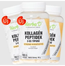 Kollagén peptid 2-es típusú étrend-kiegészítő 100 db zselatin kapszula x 3 db