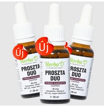 PROSZTA DUO étrend-kiegészítő cseppek x 3 db