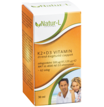  K2+D3 vitamin  étrend-kiegészítő cseppek