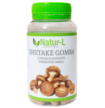 SHIITAKE GOMBA   étrend-kiegészítő PREBIOTIKUMMAL 60 db növényi kapszula 