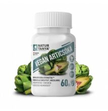 Natur Tanya® Vegán Articsóka – Standardizált articsóka kivonat, ornitin aminosavval és B-vitaminokkal. Egészséges májműködés, emésztés és bélkomfort
