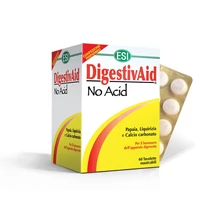 Natur Tanya® ESI® No Acid Nagy, 60 szemes kiszerelés - Természetes savlekötő, lúgosító. Gyomorégés, puffadás. 60x