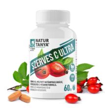 Natur Tanya® Szerves C Ultra - 1500 mg Retard C-vitamin, csipkebogyó kivonattal titán-dioxid mentes formula