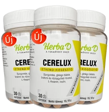Cerelux étrend-kiegészítő  30 db növényi kapszula x 3db