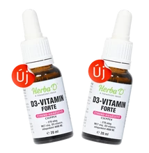 D3 VITAMIN forte cseppek, 20 ml x 2 db