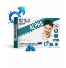 Natur Tanya® ALPHA - A férfi potencia és a kirobbanó férfiasság támogatásához! 8 komplex összetevővel, fermentált l-citrullinnal