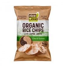 Rice Up bio puffasztott chiamag-quinoa szelet 120g