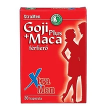 Xtramen goji+maca plussz férfierő kapszula 20x