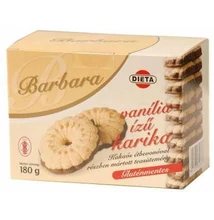 Barbara gluténmentes teasütemény vaníliás karika 150g