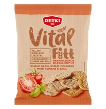 Detki Vitál Fitt Paradicsomos-bazsalikomos kréker 100g