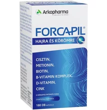 Forcapil haj és köröm növekedést elősegítő kapszula 180x