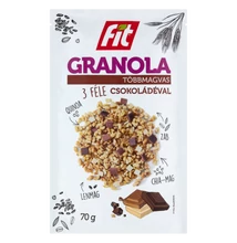 Fit Reggeli Granola többmagvas 3 féle csokoládéval 70g