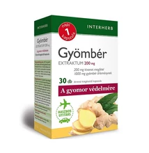Interherb Napi 1 Gyömbér extraktum 200 mg kapszula 30x