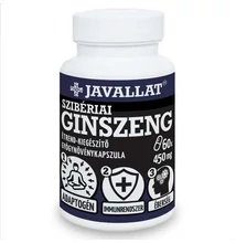 Javallat szibériai ginzeng gyökér kapszula 60x