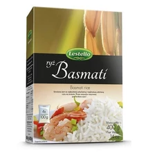 Lestello hosszú szemű fehér basmati rizs 4 x 100 g