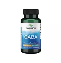 Swanson GABA 500mg 100 kapszula gamma-amino-vajsav