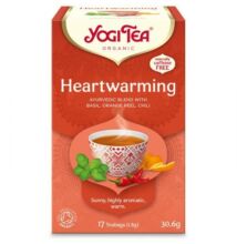 Yogi bio tea szívmelengető bazsalikom, narancs héj,chili 17x