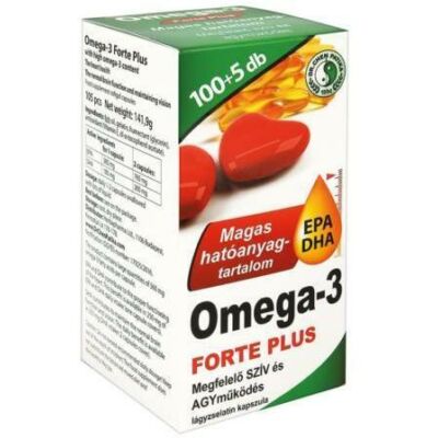 Dr.Chen omega-3 forte plus kapszula 105 db