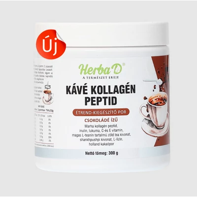 Kávé kollagén peptid, 300g