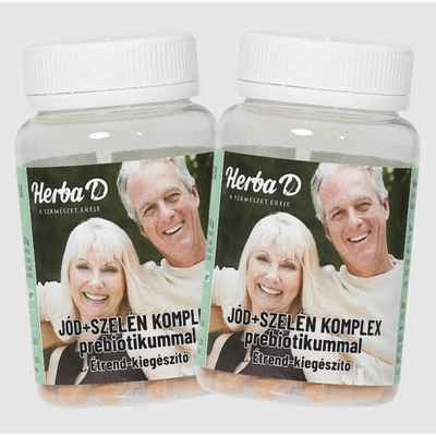 Jód + Szelén komplex, 30 db növényi kapszula x 2 db