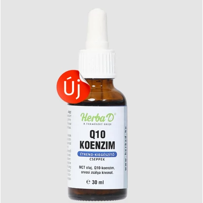 Q10 Koenzim étrend kiegészítő cseppek