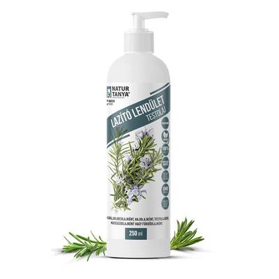 Natur Tanya® Lazító lendület VEGÁN TESTOLAJ rozmaring illóolajjal - 5 az 1-ben: arcápolás, testápolás, masszázsolaj, fürdőolaj, hajolaj 250 ml