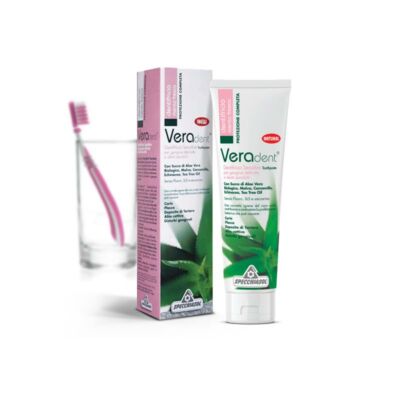 Natur Tanya® S. Veradent® Sensitive Fogkrém - A növényi összetevők biztosítják a fogak és íny egészségét.