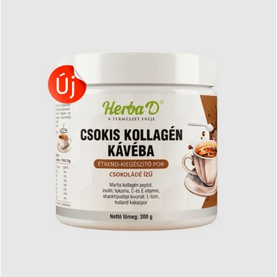 Csokis Kollagén Kávéba, 300g