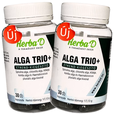 Alga Trio+, 30 db kapszula x 2 db