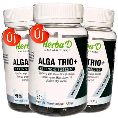 Alga Trio+, 30 db kapszula x 3 db