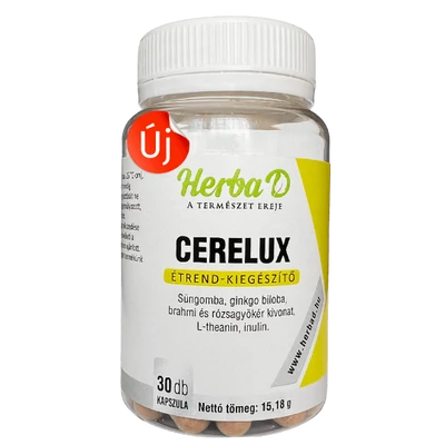 Cerelux étrend-kiegészítő  30 db növényi kapszula 