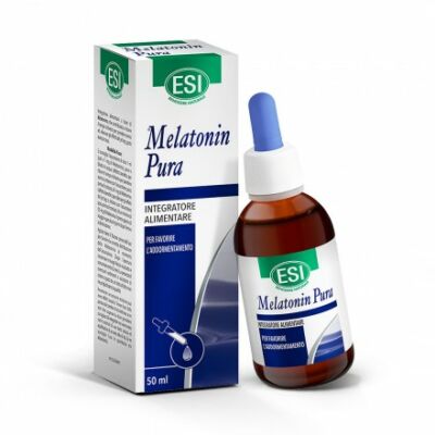 ESI® Melatonin Pura csepp - 50 adagos folyékony vegán formula, vérnarancs ízben 50ml
