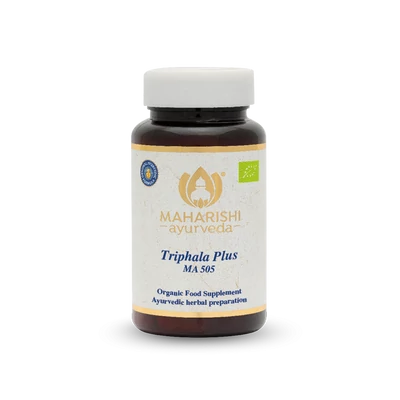 Triphala Plus – gyümölcsöket tartalmazó ájurvédikus étrendkiegészítő tabletta (Colon Cleanse, Triphala, MA 505) , 60 tabletta, 60 g