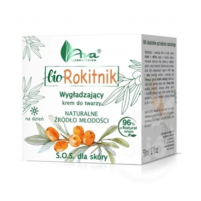 Ava homoktövis bőrfiatalító nappali arckrém, 50 ml