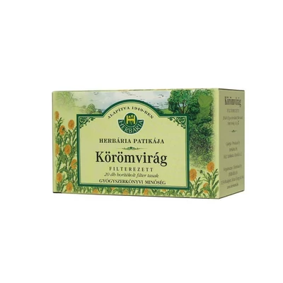 Herbária körömvirág tea filteres borítékolt 20x