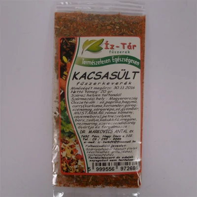 Íz-Tár Kacsasült fűszerkeverék 20g