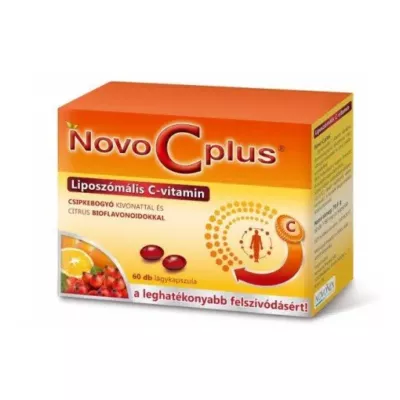 Novo c plus liposzómás c-vitamin kapszula 60x