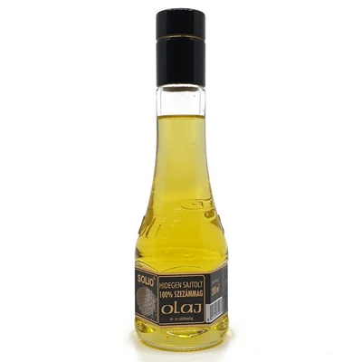 Solio hidegen sajtolt szezámolaj 200ml
