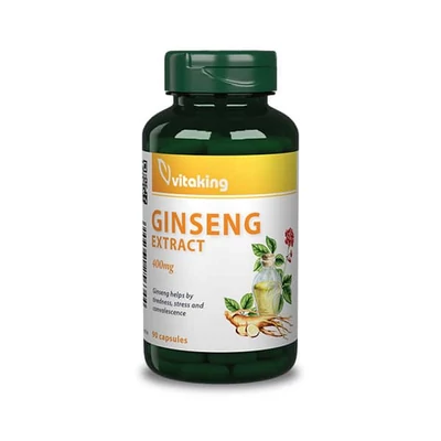 Vitaking GINZENG 20 mg ginzenozid napi adagonként 90db