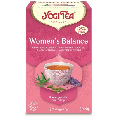 Yogi bio tea női egyensúly filteres 17x