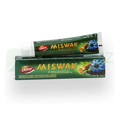 Dabur fogkrém Miswak feketeköménnyel, fluoridmentes 72g