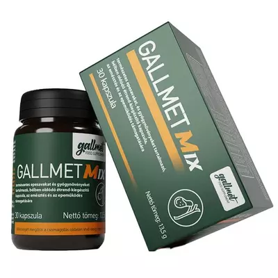 Gallmet Mix természetes epesav kapszula 30x