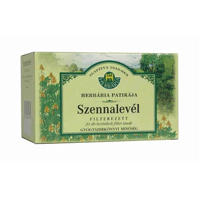 Herbária szennalevél filteres borítékolt 20*1.5g 20x