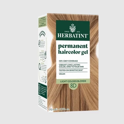Herbatint 8D arany világos szőke hajfesték 170ml