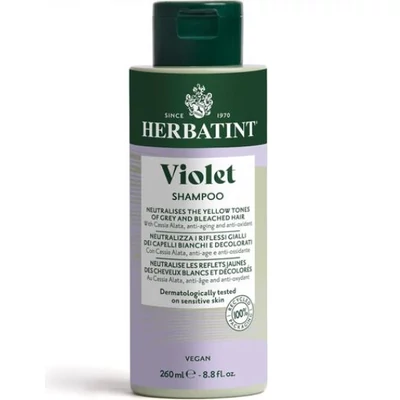 Herbatint Violet hamvasító sampon, szőke hajra 260ml