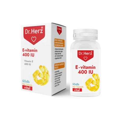 Dr Herz E vitamin 400IU kapszula 60x