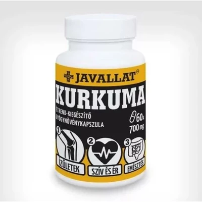 Javallat kurkuma kapszula 60x